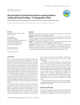 The prevalence of ponticulus posticus among patients