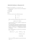 Math 601 Solutions to Homework 10