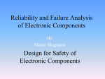 Reliability and Failure Analysis of Electronic Components