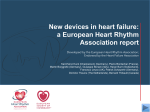 New devices in heart failure: a European Heart Rhythm Association