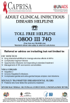 Adult clinical infectious diseases helpline