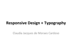 Responsive Design + Typography - ART 87