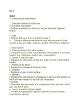 B. Geological and geophysical phenomena