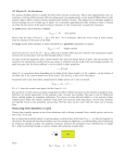 AT Physics II. Air Resistance The motion of