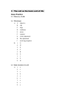 3 The cell as the basic unit of life