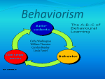 Behaviorism - EDUC2130online