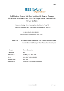 14PE6 An Effective Control Method for Quasi-Z