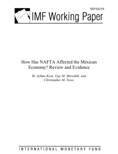 How Has NAFTA Affected the Mexican Economy?