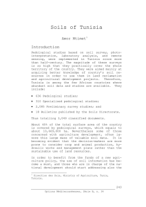Soils of Tunisia