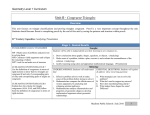 Geometry Level 1 Curriculum