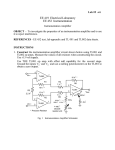 Instrumentation Amp