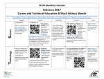 February Black History and CTE Month