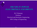trends in power electronics and drives