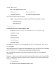 Sentence Types: Lesson 1 There are four different sentence types: 1