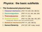 PHY 107 Class 2