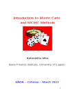 Introduction to Monte Carlo and MCMC Methods