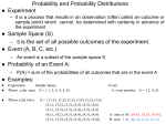Examples of Empirical Probabilities