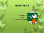 modifers - CHamiltonwiki