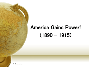 America Gains Power!