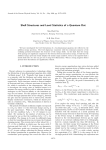 Shell Structures and Level Statistics of a Quantum Dot