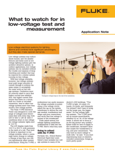 What to watch for in low-voltage test and measurement