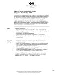 clinical practice guideline for congestive heart failure