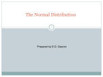 Normal Distribution