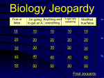 Chapter 15 Jeopardy