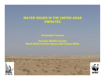 WATER ISSUES IN THE UNITED ARAB EMIRATES