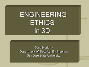 ENGINEERING ETHICS in 3D