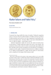 Prize Lecture: Market Failures and Public Policy