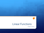 Linear Functions