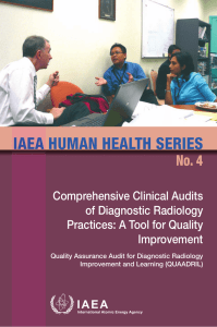 Comprehensive Clinical Audits of Diagnostic Radiology Practices