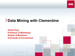 Data Mining with Clementine