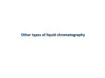 Ion exchange chromatography