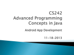 Android App Development 11-18-2013