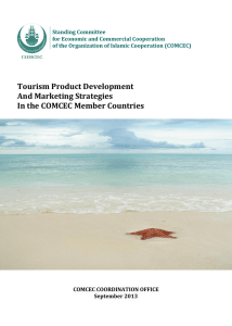 Tourism Product Development And Marketing Strategies In