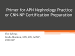 Primer for APN Nephrology Practice or CNN