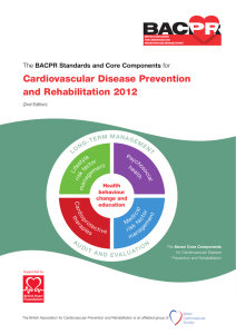 Cardiovascular Disease Prevention and Rehabilitation 2012