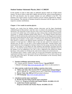 Student Seminar Subatomic Physics, blok 1+2 2002/03