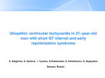 Idiopathic ventricular tachycardia in 21–year