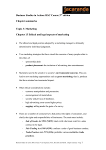 Business Studies in Action: HSC Course 3rd edition