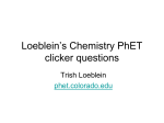 Loeblein chemistry clicker questions2013