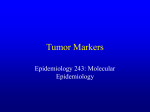 Lecture 3: Tumor Marker