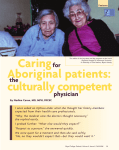 Caring for Aboriginal patients