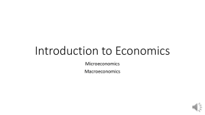 Intro to Economics