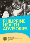 Philippine Health Advisories 2012