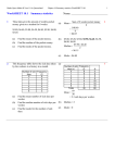 Worksheet 10.1