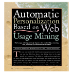 Personalization Based on Web Usage Mining