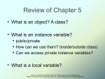 Review of chapter 5